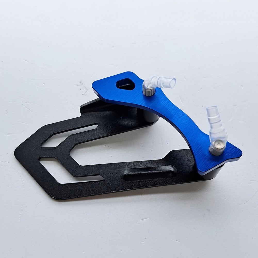 Zeta - Drive Cover w/Case Saver - KXF250 17-20, KXF450 16-18 (Blue)
