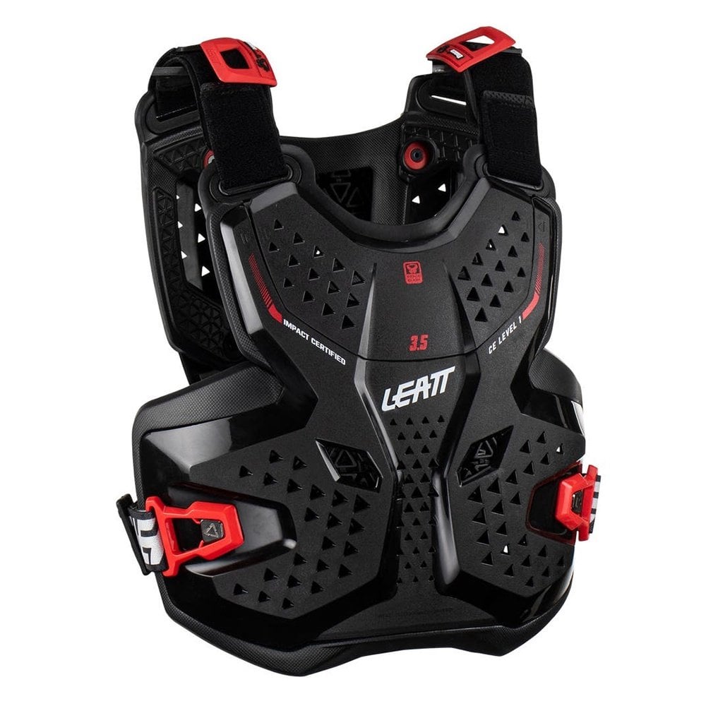 Leatt (MX25) Armour - Youth - Chest - 3.5 - Black