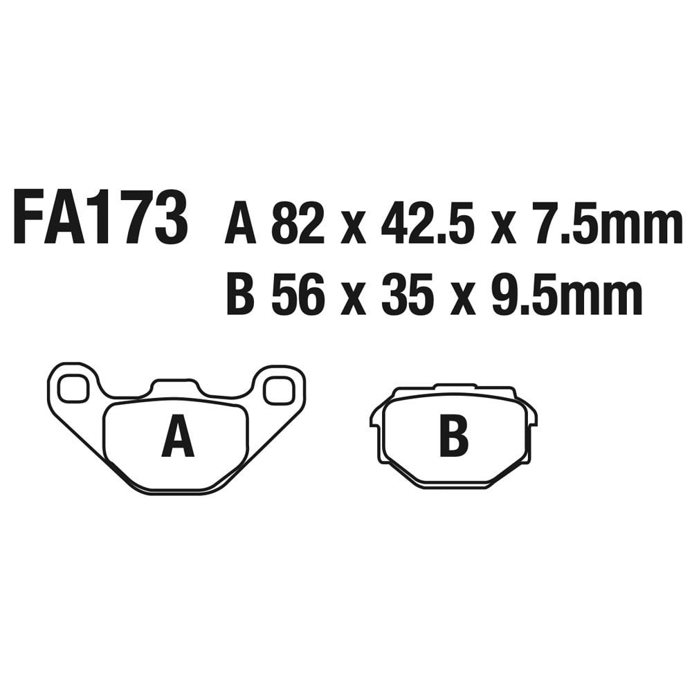EBC - Brake Pads - FA173