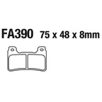 EBC - Brake Pads - FA390HH