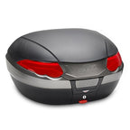 Kappa (Top Box) Monokey - K56N w/Red Reflectors (Black) - 56L