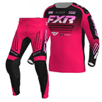 FXR (MX26) Kids MX Jersey & Pant Kit Deal - CLUTCH (Razz/Black/Pink)