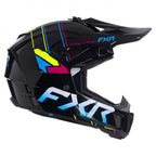 FXR (MX26) Youth Helmet - Clutch (Black/Rave)