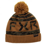 FXR (MX25) Youth Beanie - HELIUM (Army Camo/Copper)