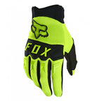 FOX (SALE) Gloves - DIRTPAW **Retro Logo** (Flo Yellow)