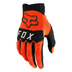 FOX (SALE) Gloves - DIRTPAW **Retro Logo** (Flo Orange)