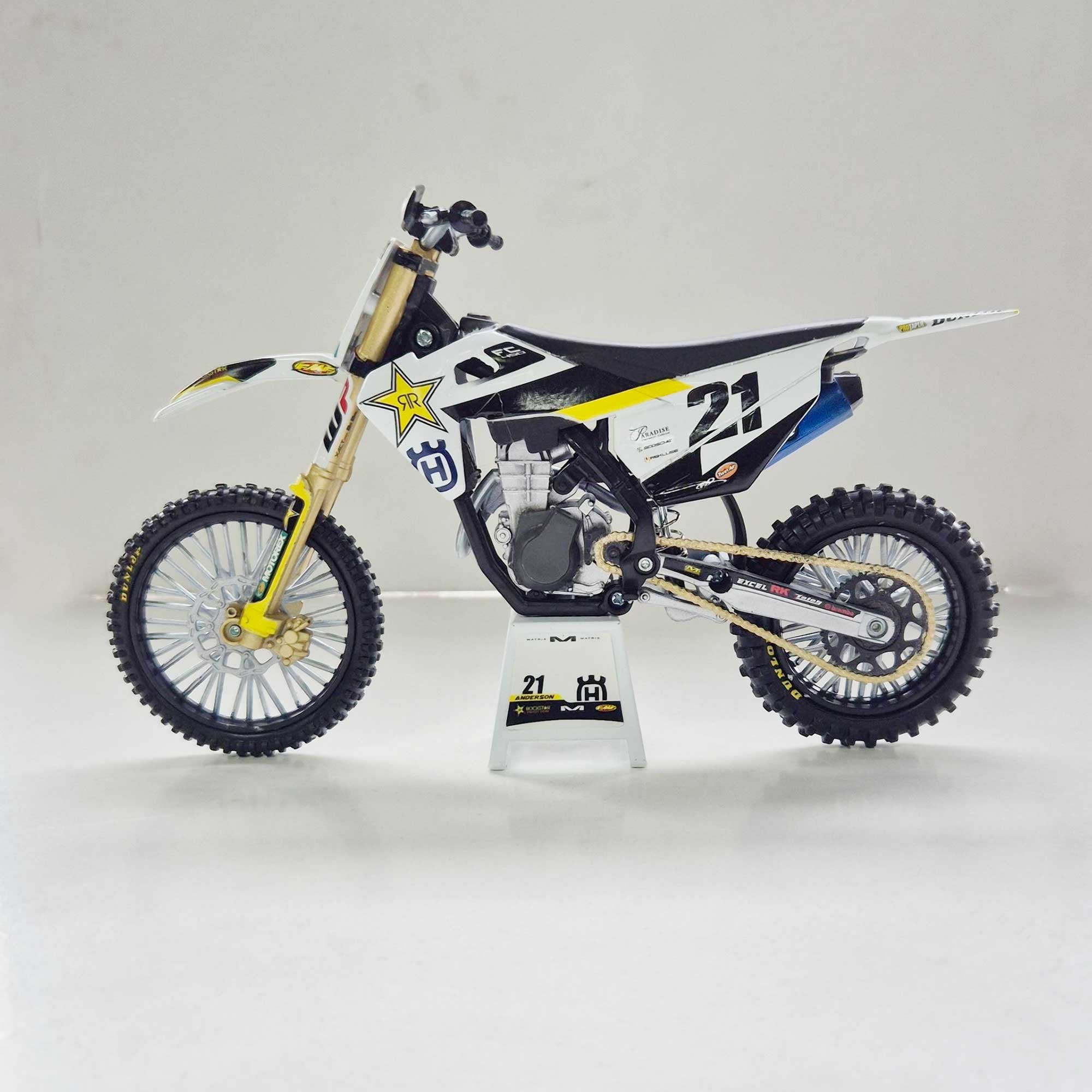 New Ray Toys - 1:12 - Husqvarna - FC450 19-23 - Anderson #21