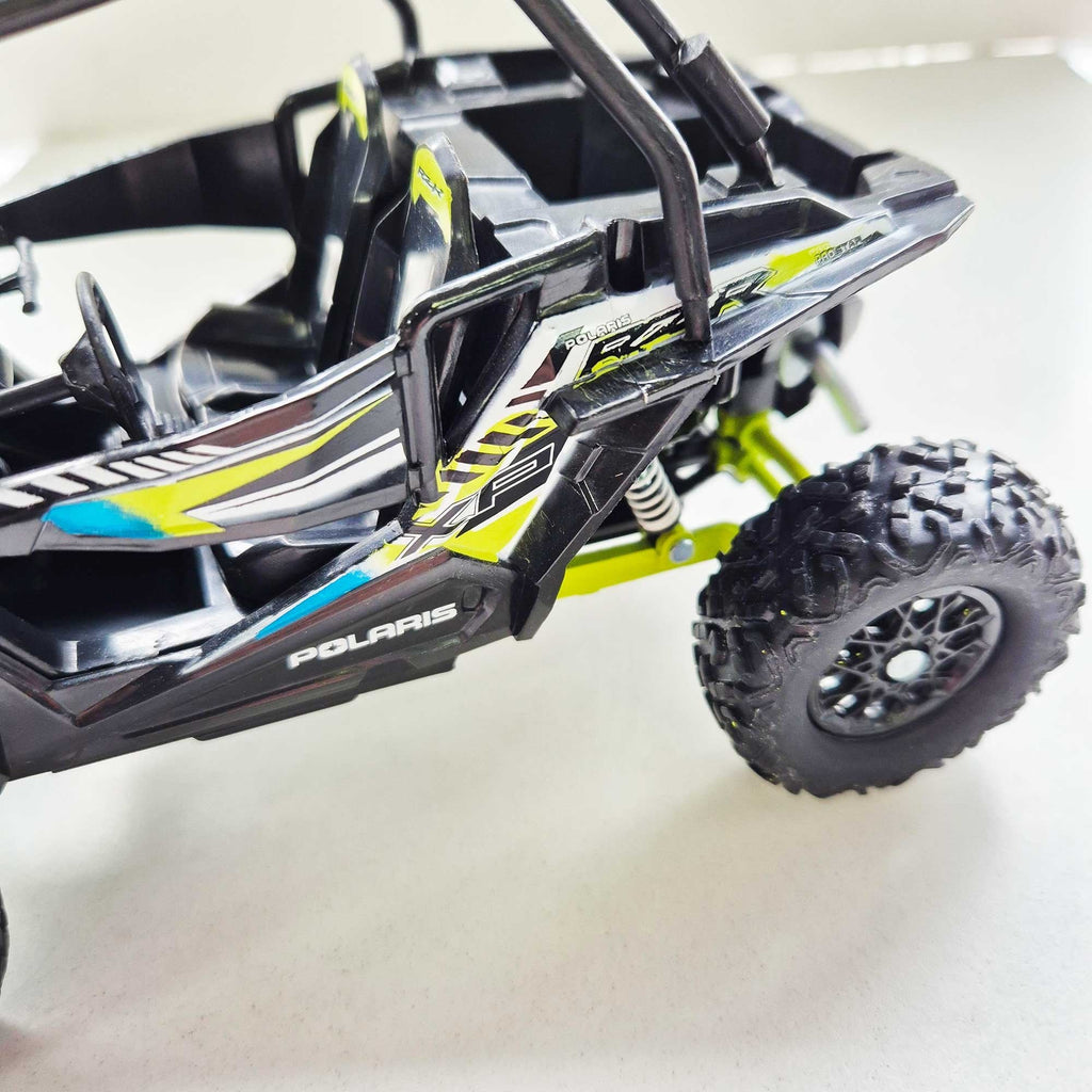 New Ray Toys - 1:18 - UTV/Buggy - Polaris - RZR XP1000 - White/Blue/Fluo Yellow
