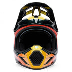 FOX Racing V3 RS Carbon GRID MX | Enduro Helmet (Black/Orange)