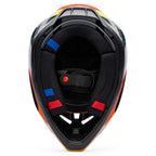 FOX Racing V3 RS Carbon GRID MX | Enduro Helmet (Black/Orange)