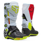 FOX Racing Motocross Boots - Motion HELLO FUTURE (Red/Black/White)