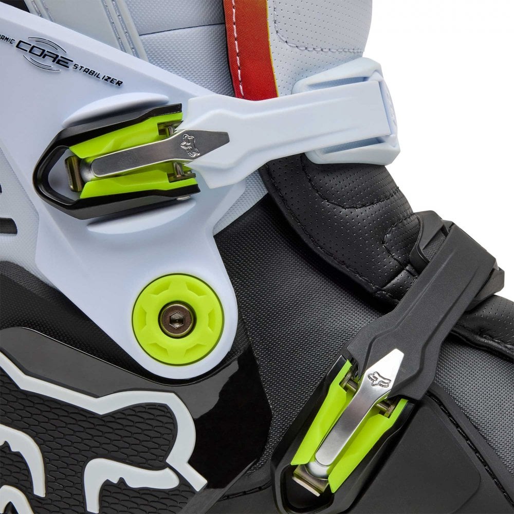 FOX Racing Motocross Boots - Motion HELLO FUTURE (Red/Black/White)