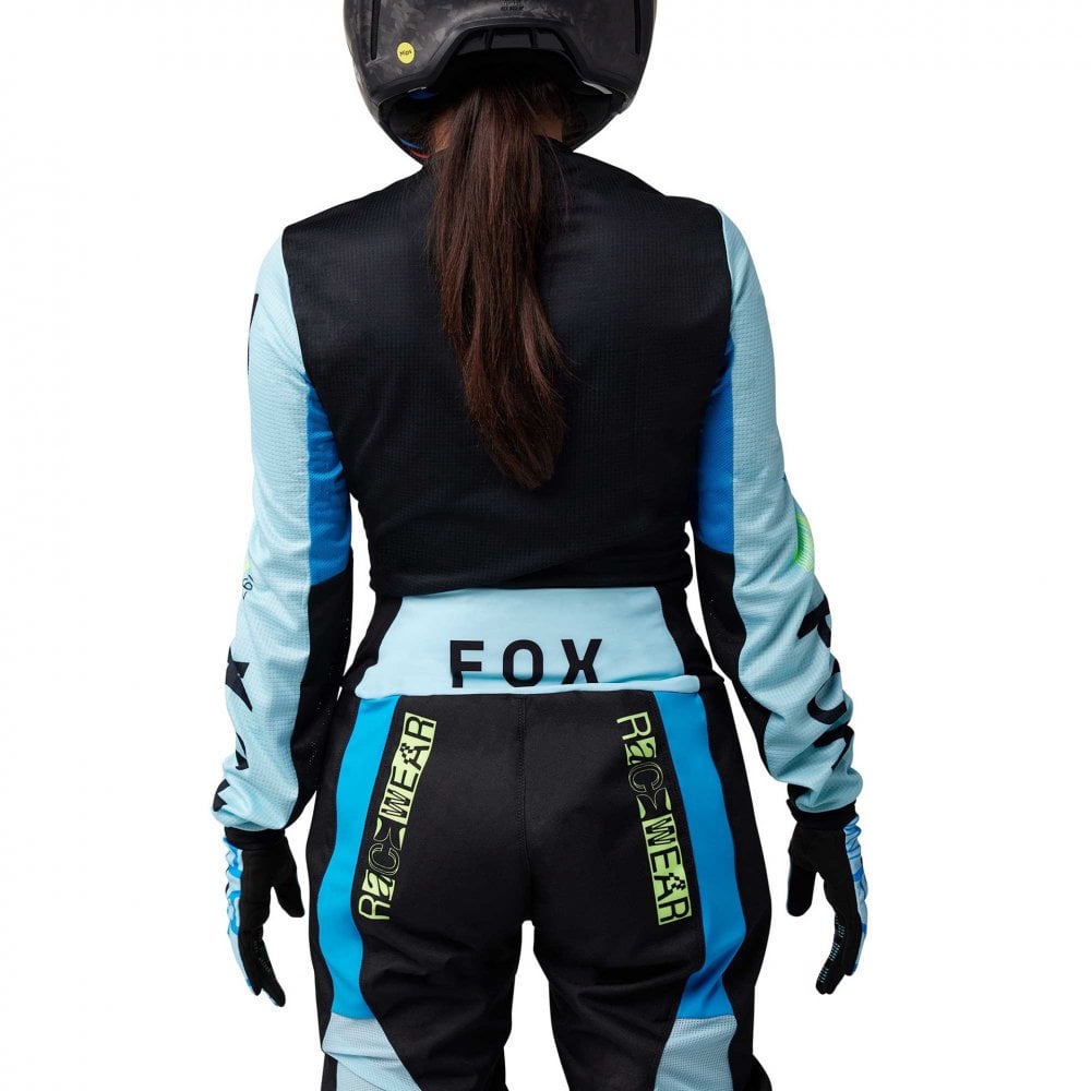 FOX (SALE) Women's MX Jersey & Pant Kit - 180 RACE SPEC (Black/Teal/Blue)