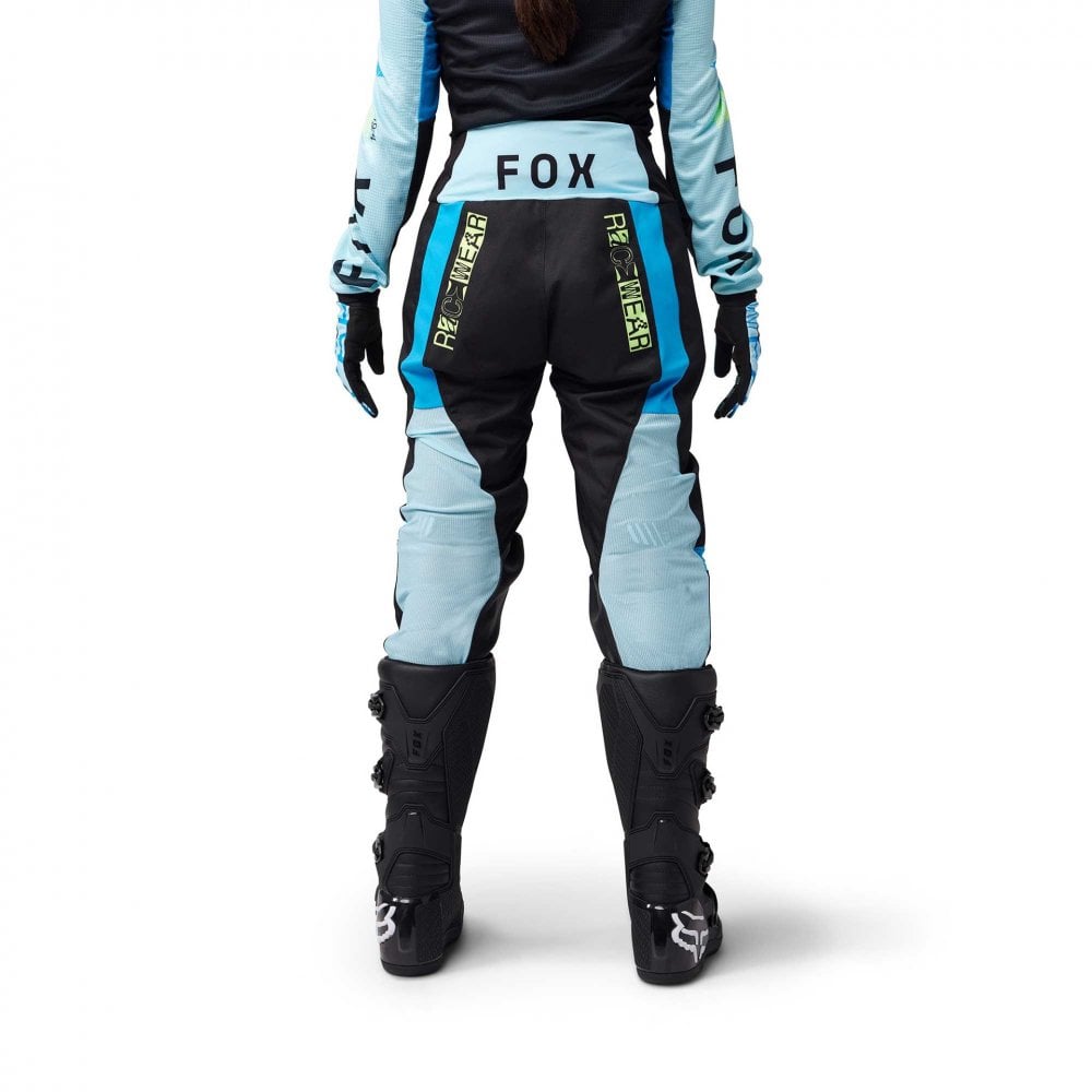 FOX (SALE) Women's MX Jersey & Pant Kit - 180 RACE SPEC (Black/Teal/Blue)