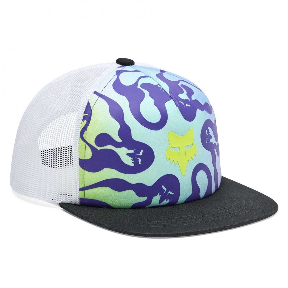 Fox (SALE) Youth Cap - FUTURE Trucker Hat (Light Grey)