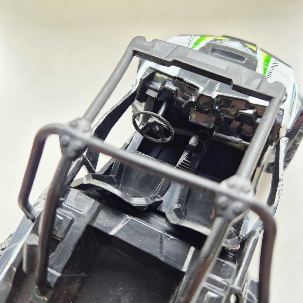 New Ray Toys - 1:18 - UTV/Buggy - Polaris - RZR XP1000 - White/Blue/Fluo Yellow