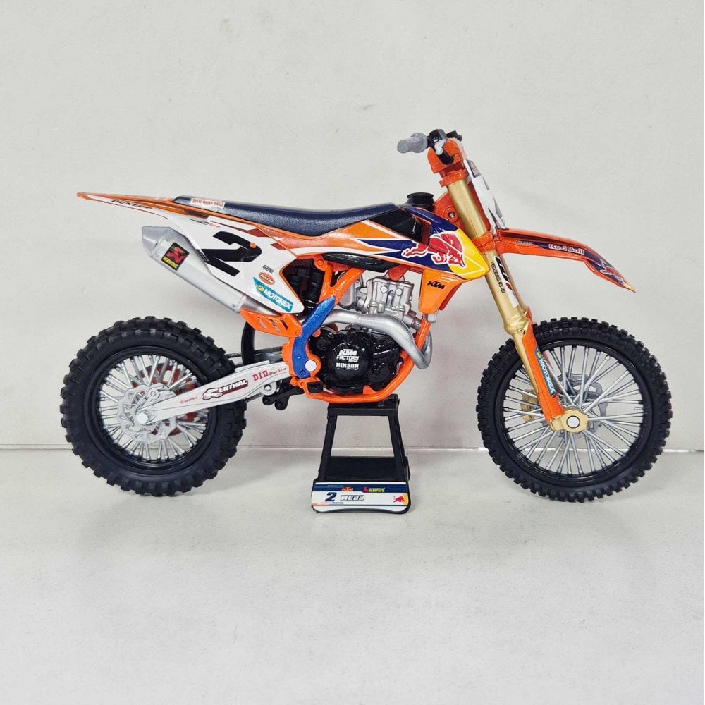 New Ray Toys - 1:10 - KTM - SXF450 19-22 - Red Bull - Webb #2