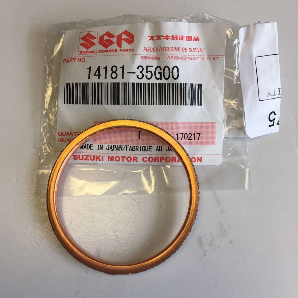 Suzuki Genuine Part - Gasket, Exhaust Pipe (RMZ450 07-25 RMX450 12-17) - 14181-35G00-000