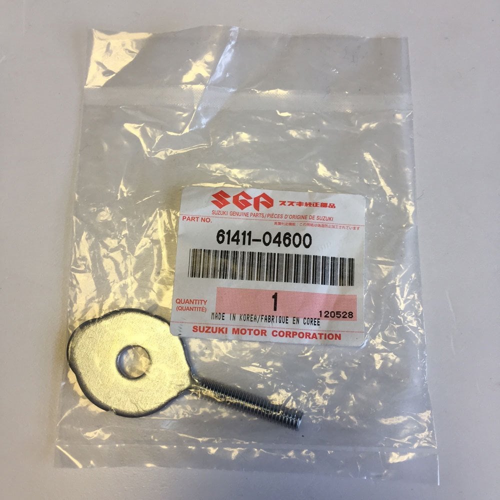 Suzuki Genuine Part - LT50 Quad ATV, Rear Chain Tensioner/Adjuster - 61411-04600-000
