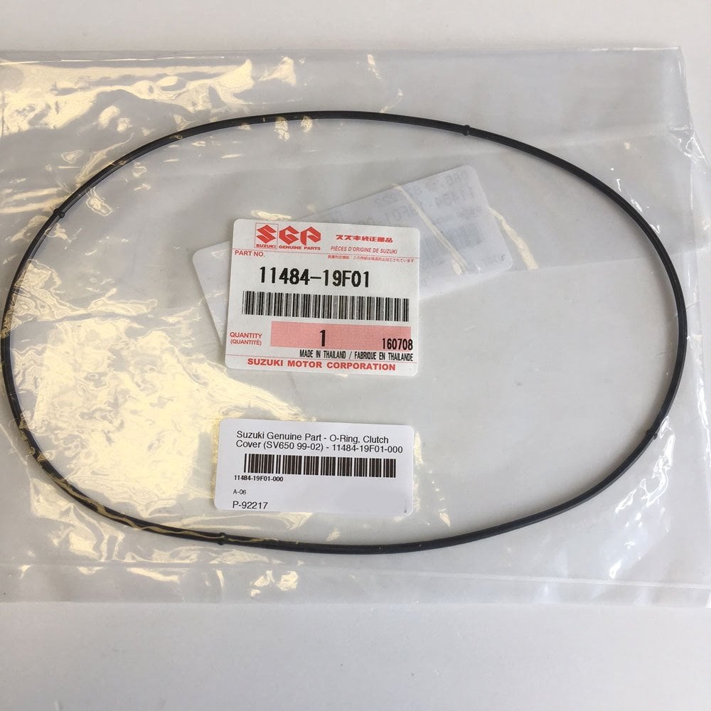 Suzuki Genuine Part - O-Ring, Clutch Cover (SV650 99-02) - 11484-19F01-000