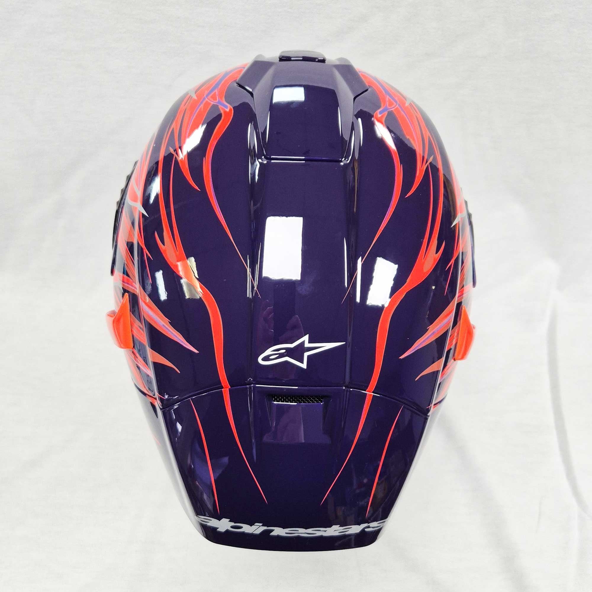 Alpinestars (Limited Edition) Helmet - Supertech R10 FLYTE Jorge martin (Purple/Red/White/Black Gloss)
