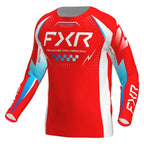 FXR (MX26) Youth MX Jersey & Pant Kit Deal - CLUTCH (Red/Blue/White)