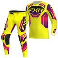 FXR (MX26) MX Jersey & Pant Kit Deal - PODIUM Relay (Yellow/Razz/Black)