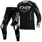 FXR (MX26) Youth MX Jersey & Pant Kit Deal - PODIUM (Black/White)