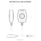 Quad Lock (Accessory) - Motorcycle USB Charger