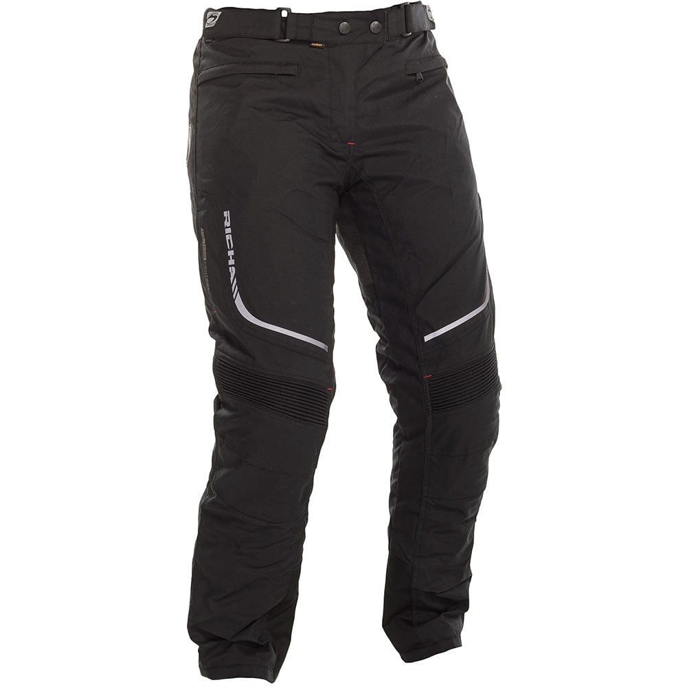 Richa Women's Colorado Textile Motorcycle Pants (Black) Regular Leg