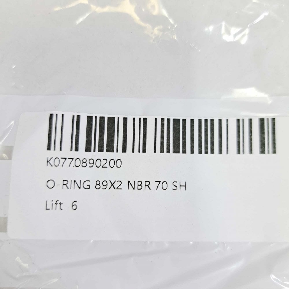 KTM Genuine Part - Cylinder O-Ring - KTM SX125 16-26, SX150 16-25, EXC150 20-25, XC125 17-26 - K0770890200