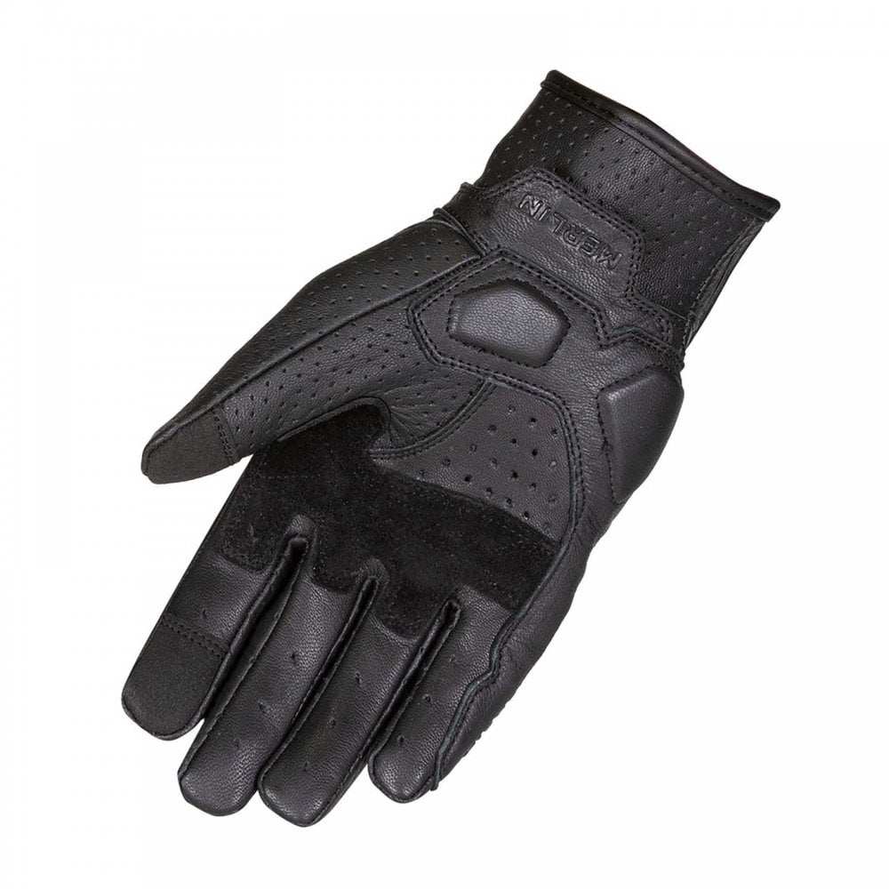 Merlin (2025) Women's Motorcycle Gloves - Legacy D3O Leather (Black)