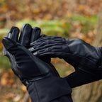 Merlin (SALE) Women's Motorcycle Gloves - Cerro D3O WP - Black