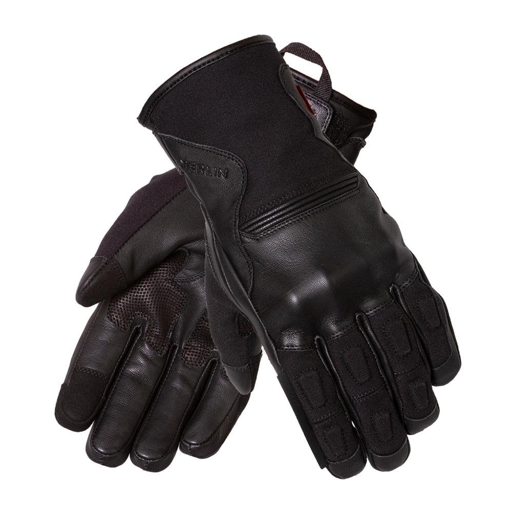 Merlin (SALE) Women's Motorcycle Gloves - Cerro D3O WP - Black