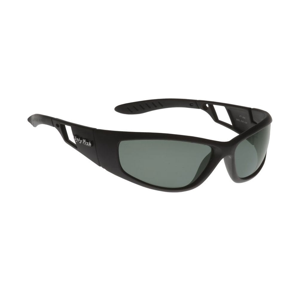 Ugly Fish (Sunglasses) Force RSP606 - Matt Black Frame w/Smoke Polarised Lens