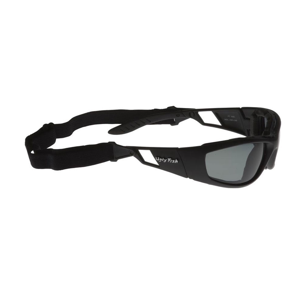 Ugly Fish (Sunglasses) Force RSP606 - Matt Black Frame w/Smoke Polarised Lens