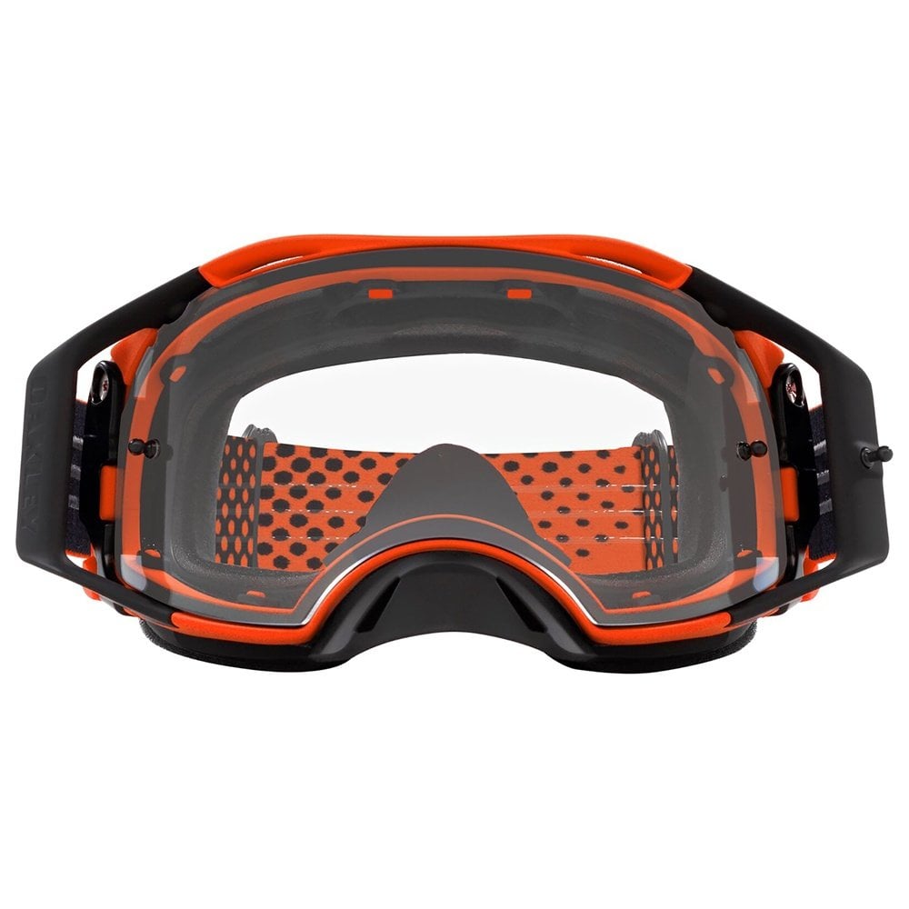 Oakley Airbrake Goggles - MOTO 2.0 (Fluo Orange) Clear Lens