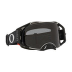Oakley Airbrake Goggles - TUFF BLOCKS (Gunmetal/Black) Dark Grey Lens