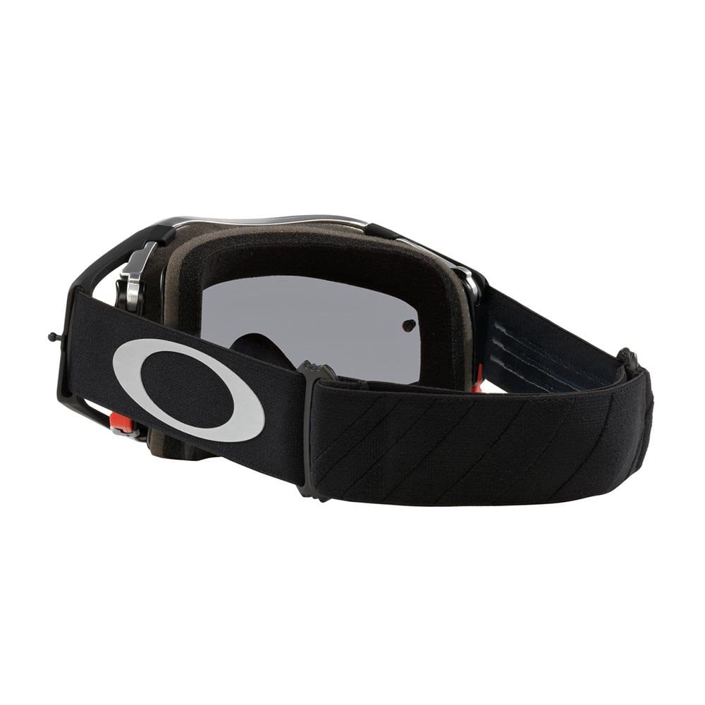 Oakley Airbrake Goggles - TUFF BLOCKS (Gunmetal/Black) Dark Grey Lens