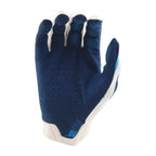 Troy Lee MX | MTB MX Gloves - AIR TORCHED (White/Navy/Blue)