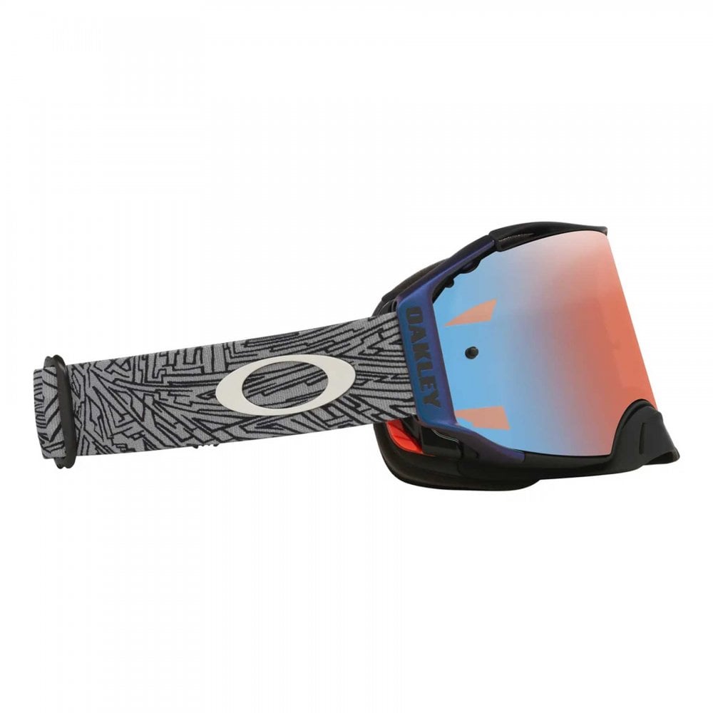 Oakley Airbrake Goggles - STRIKE (Grey) PRIZM Sapphire Lens