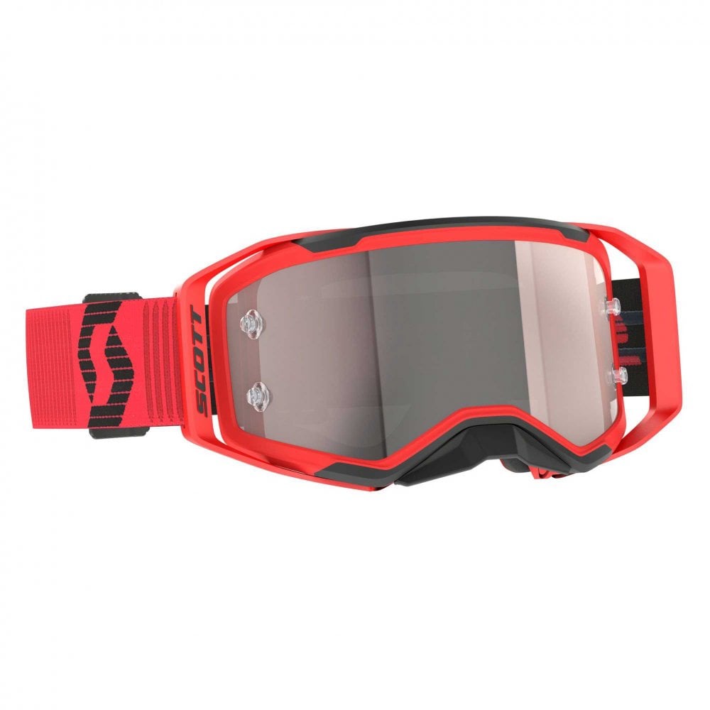Scott Prospect 2.0 Goggles (Red/Black) Silver Iridium Lens