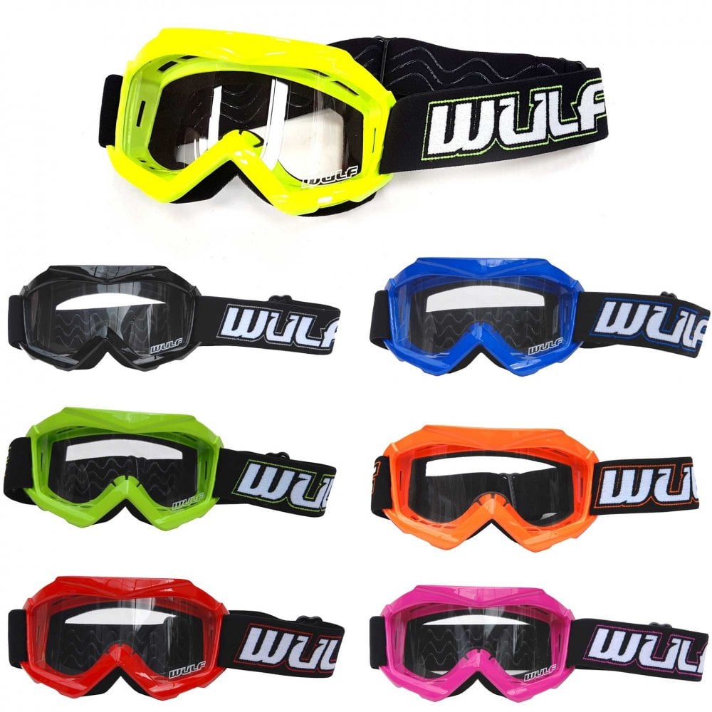 Wulfsport (Goggles) Youth Tech Goggles (Multiple Colour Options)