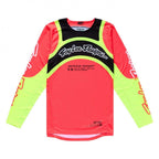 Troy Lee Motocross Jersey - GP Pro SWERVE (Infra Red/Flo Yellow)