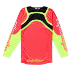 Troy Lee Motocross Jersey - GP Pro SWERVE (Infra Red/Flo Yellow)