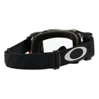 Oakley Airbrake Roll-Off Goggles -  TUFF BLOCKS (Gunmetal/Black) Clear Lens