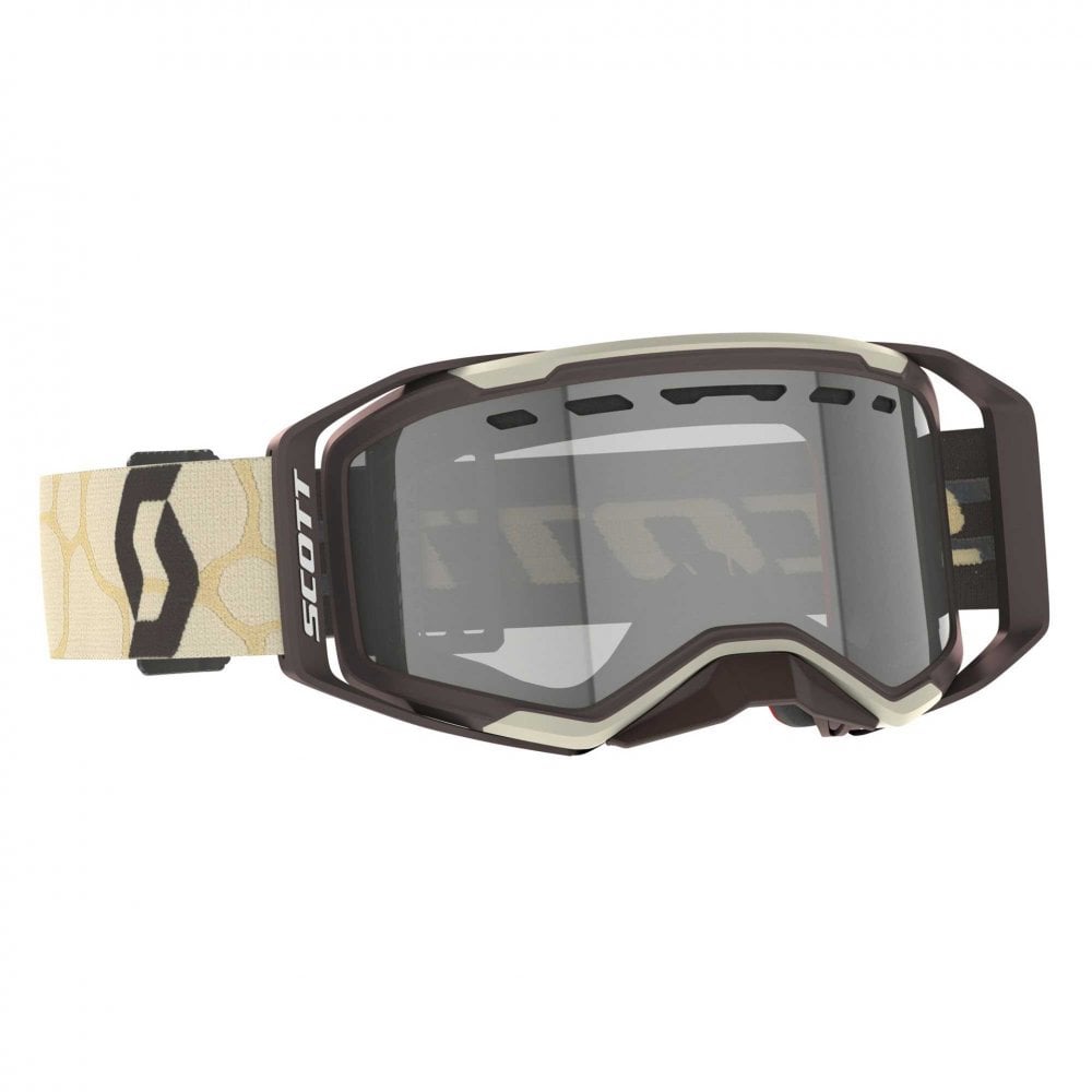 Scott (MX25) Goggles - Prospect 2.0 Enduro LS (Desert Beige) Double Pane Light Sensitive Lens