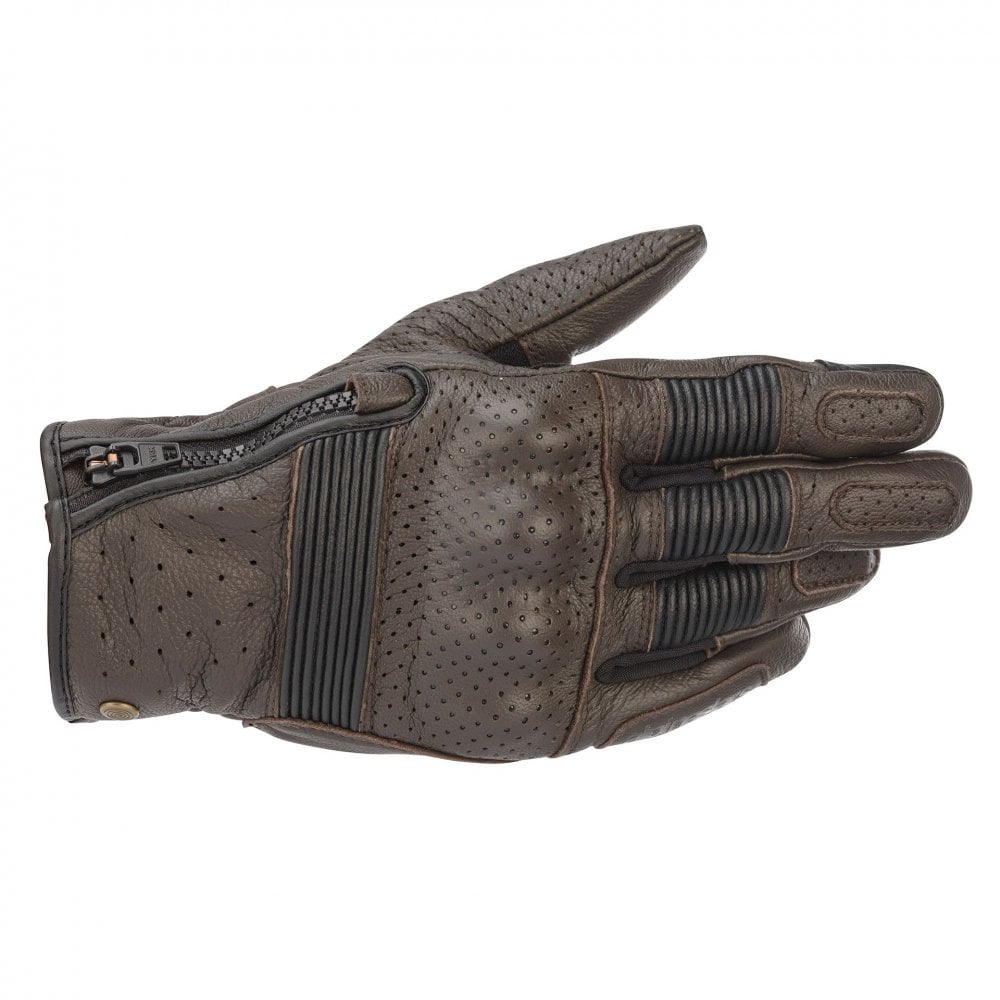 Alpinestars Rayburn V2 Motorcycle Urban Leather Gloves (Tobacco Brown)