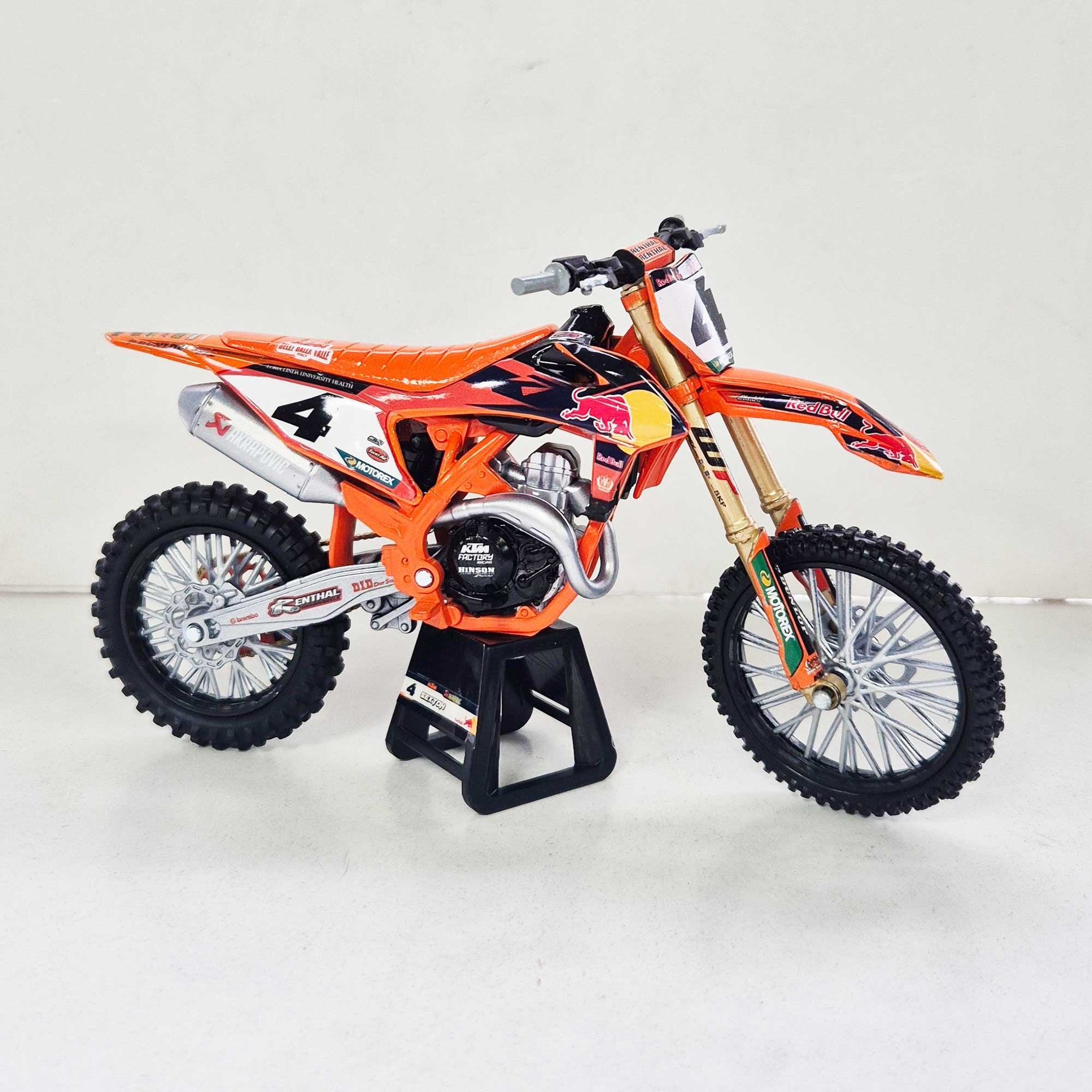 New Ray Toys - 1:12 - KTM - SXF450 19-23 - Red Bull - Sexton #4