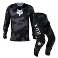 FOX Racing MX Jersey & Pant Kit Deal - 180 BNKR (Black/Camo)